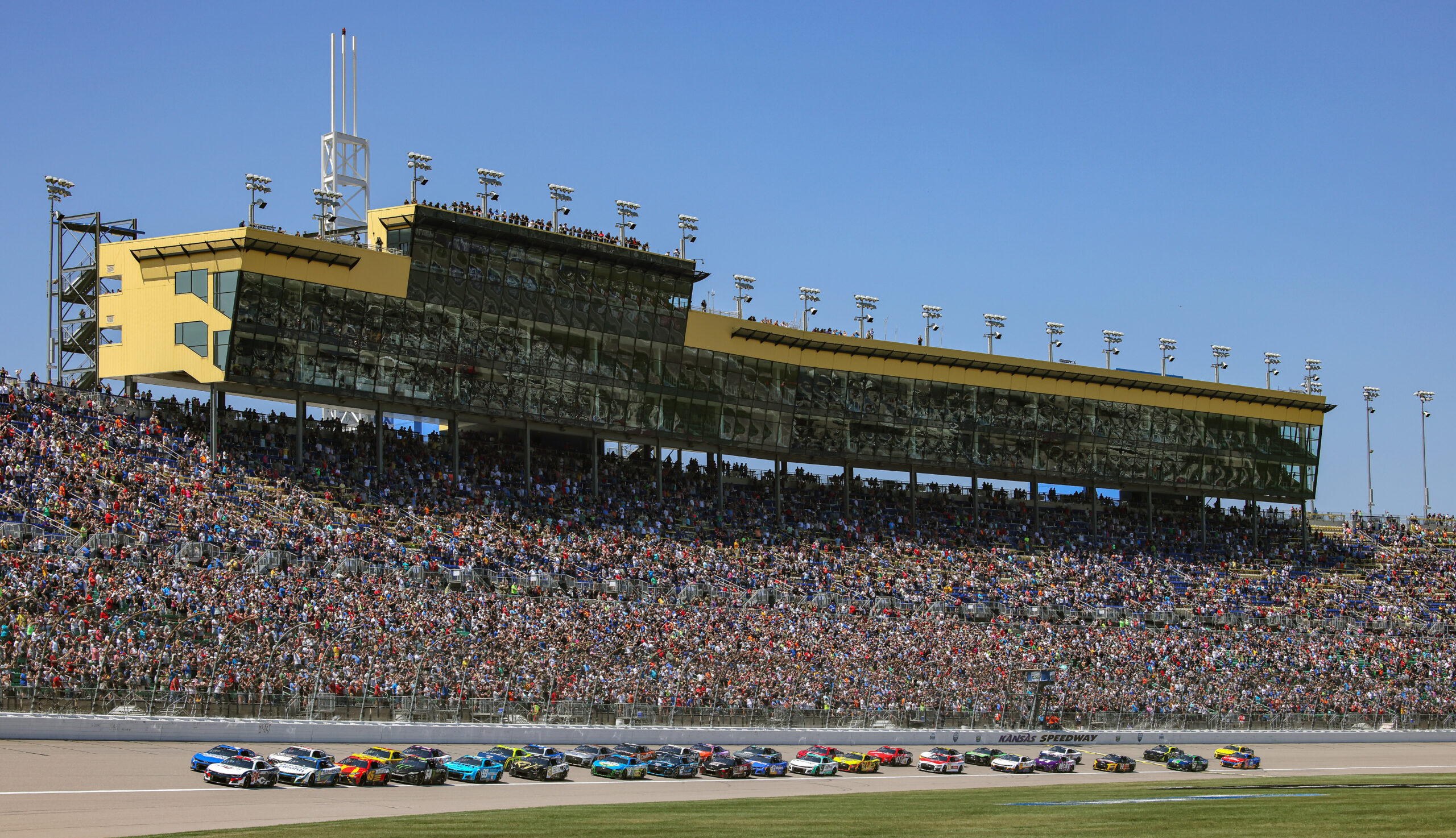 Denny Hamlin Breaks Drought With Last Lap Tap And Pass At Kansas