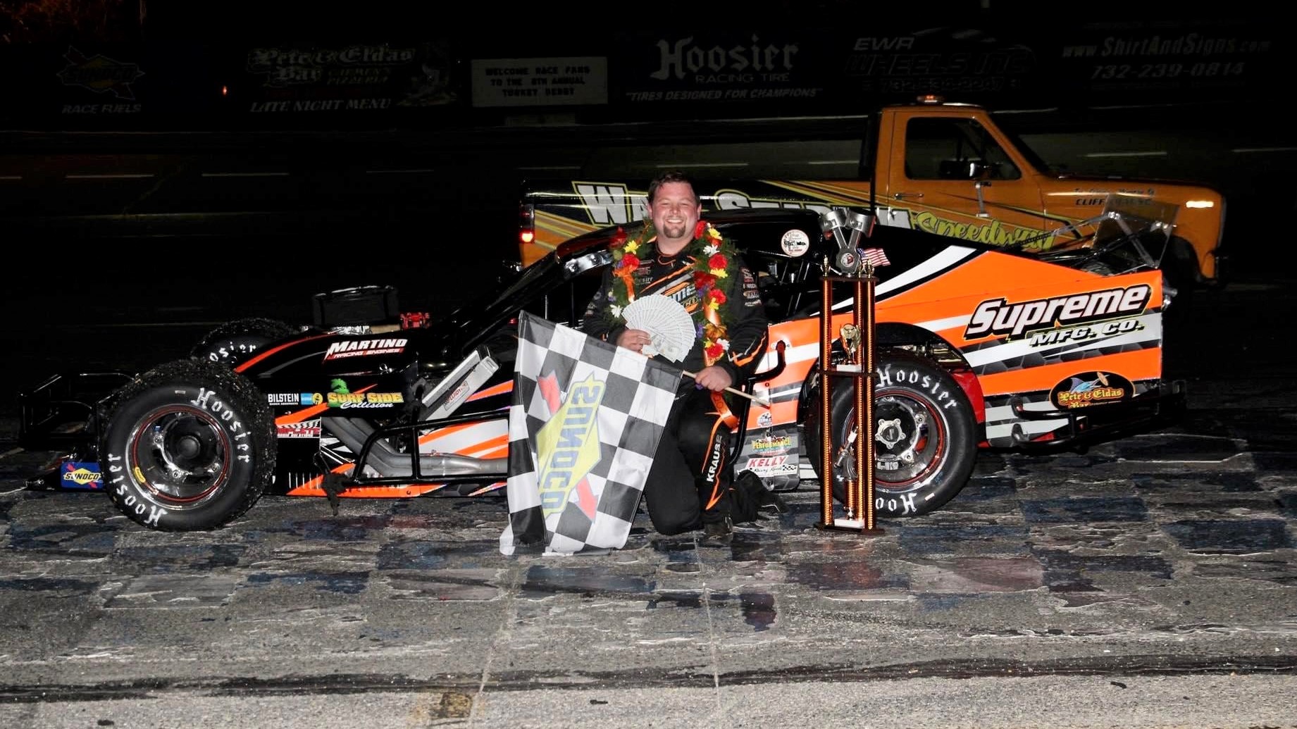 KRAUSE IS WALL MODIFIED TURKEY DERBY CHAMP