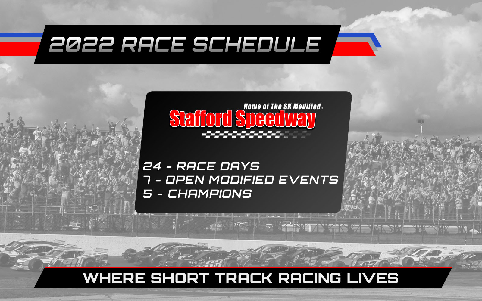 Stafford Speedway Unveils 24 Event 22 Race Schedule Myracenews