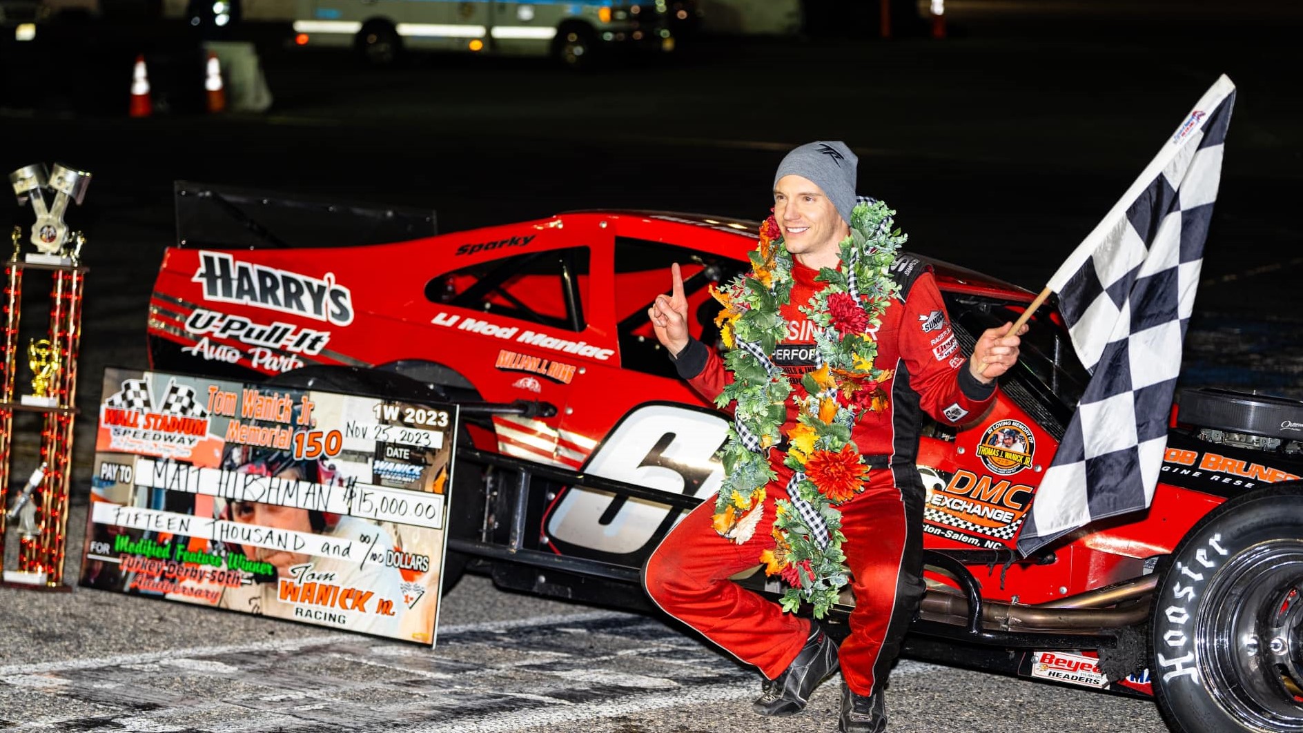 HIRSCHMAN AND SOLOMITO ARE WALL STADIUM TURKEY DERBY MODIFIED WINNERS