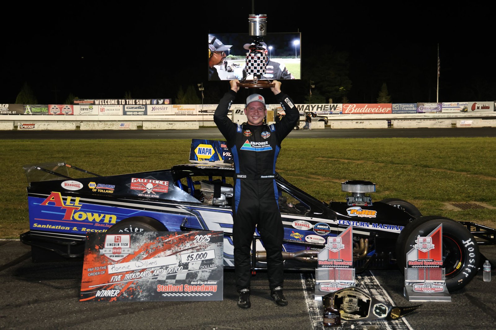 Ronnie Williams Wins Lincoln Tech 80 At Stafford Speedway – Myracenews.com