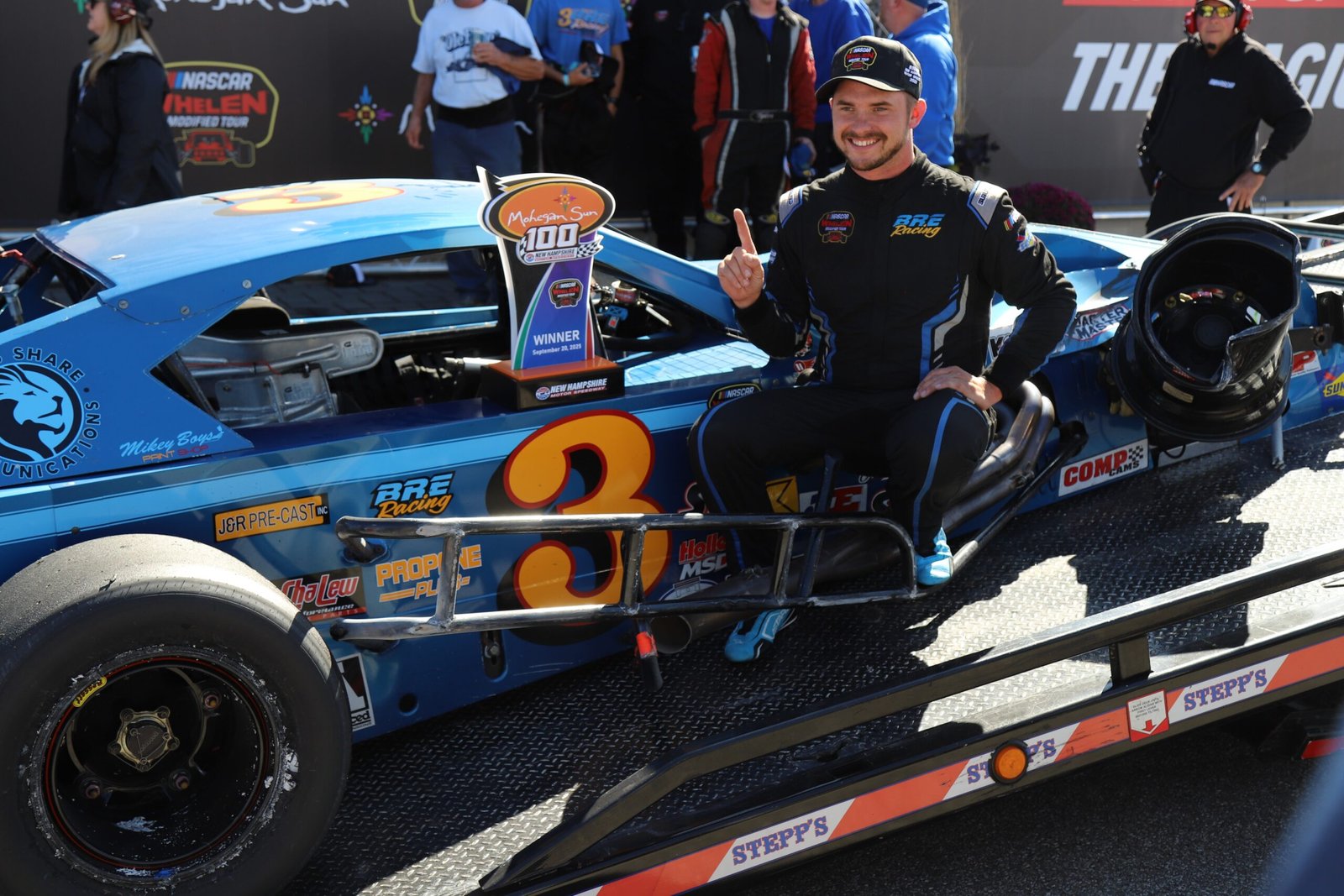 Rypkema Wins the Mohegan Sun 100 NASCAR Whelen Modified Tour Race on a ...